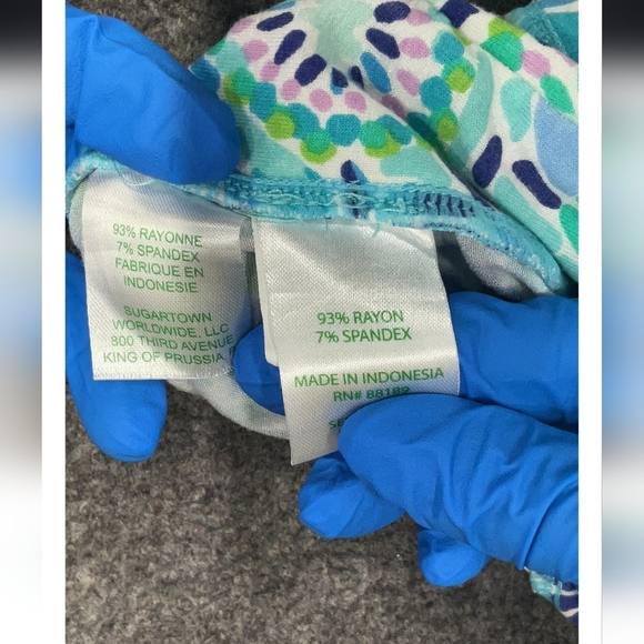 Lilly Pulitzer Floral Strapless Romper - Picture 5 of 5